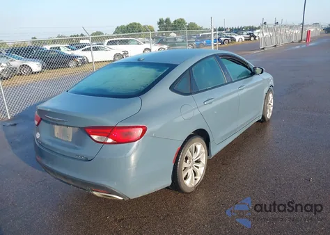 2015 Chrysler 200 S из США, поврежденный, VIN 1C3CCCDG0FN598037